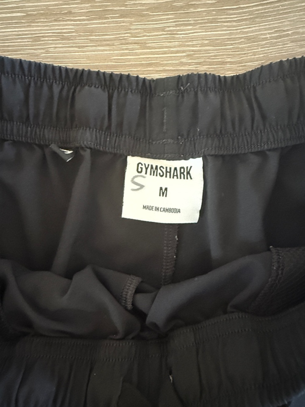 Gymshark Black Arrival Shorts Mens Medium - Picture 5 of 6